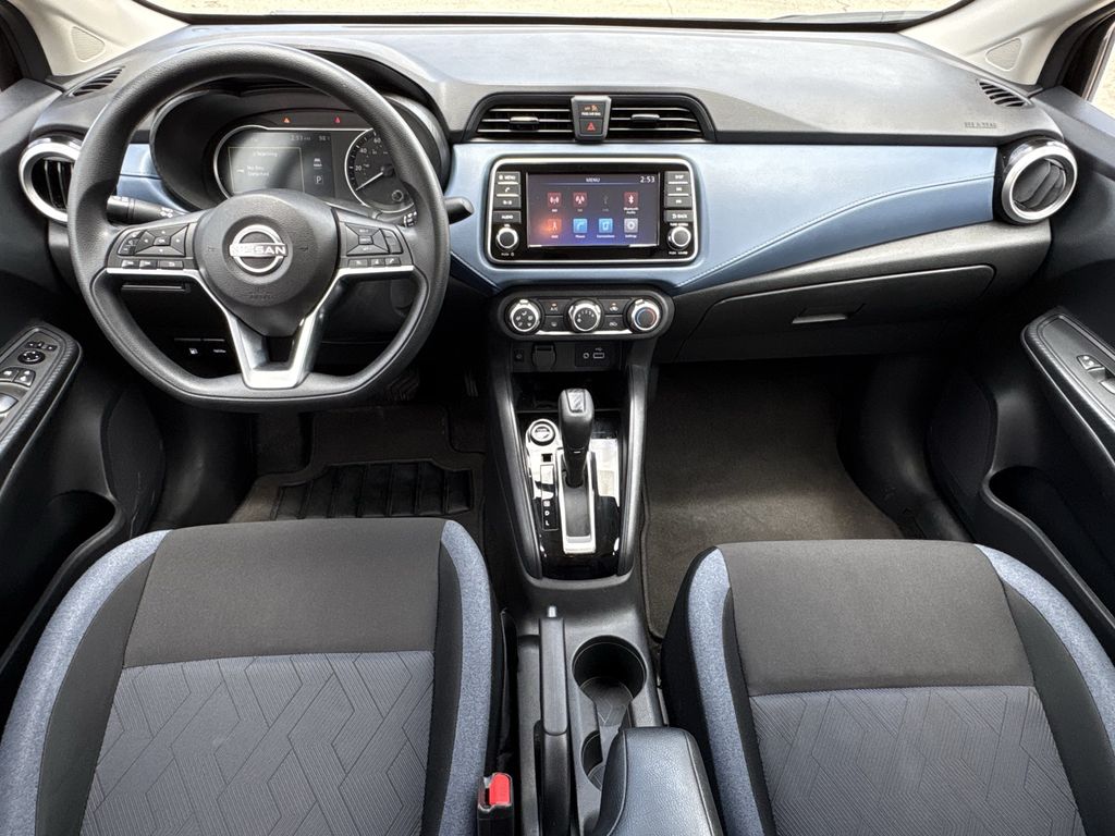 2025 Nissan Versa 1.6 SV Black at Baytown Hyundai