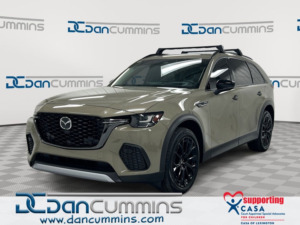 Zircon Sand Metallic 2025 Mazda CX-70 PHEV Premium AWD SUV / Crossover All-Wheel Drive 8-Speed Automatic