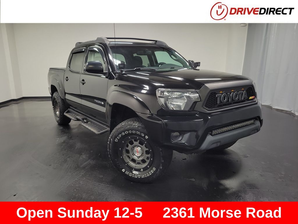 Black 2013 Toyota Tacoma Pickup Truck Four-Wheel Drive 5-Speed Automatic Overdrive