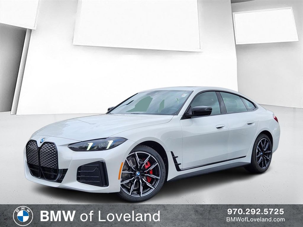 Mineral White Metallic 2026 BMW i4 xDrive40 Gran Coupe AWD Sedan All-Wheel Drive Automatic