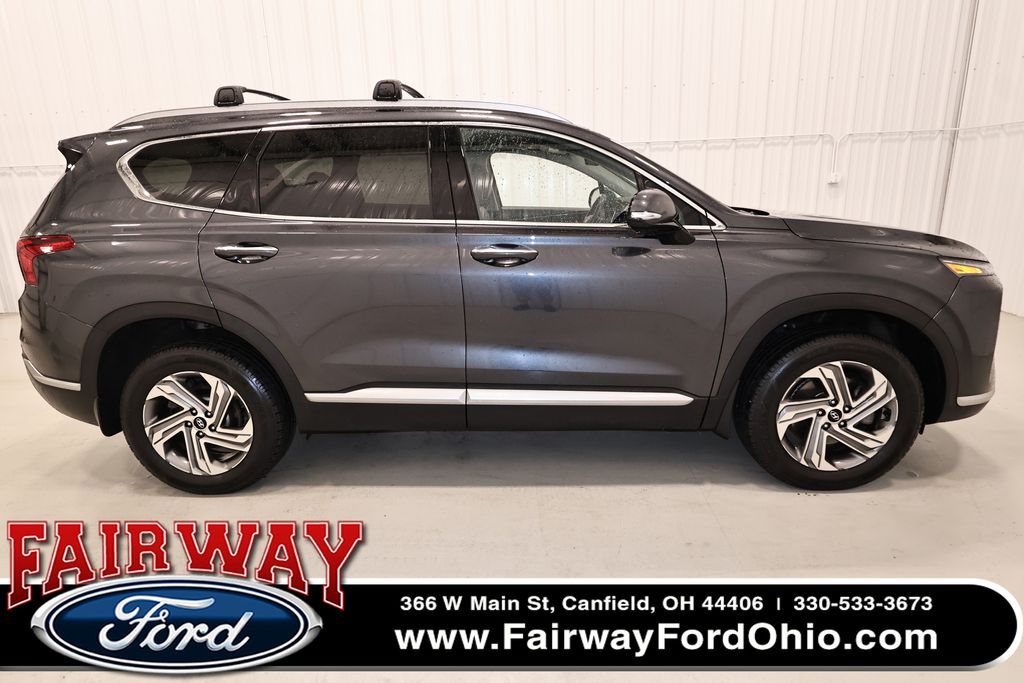 Portofino Gray 2022 Hyundai Santa Fe SEL AWD SUV / Crossover All-Wheel Drive 8-Speed Automatic