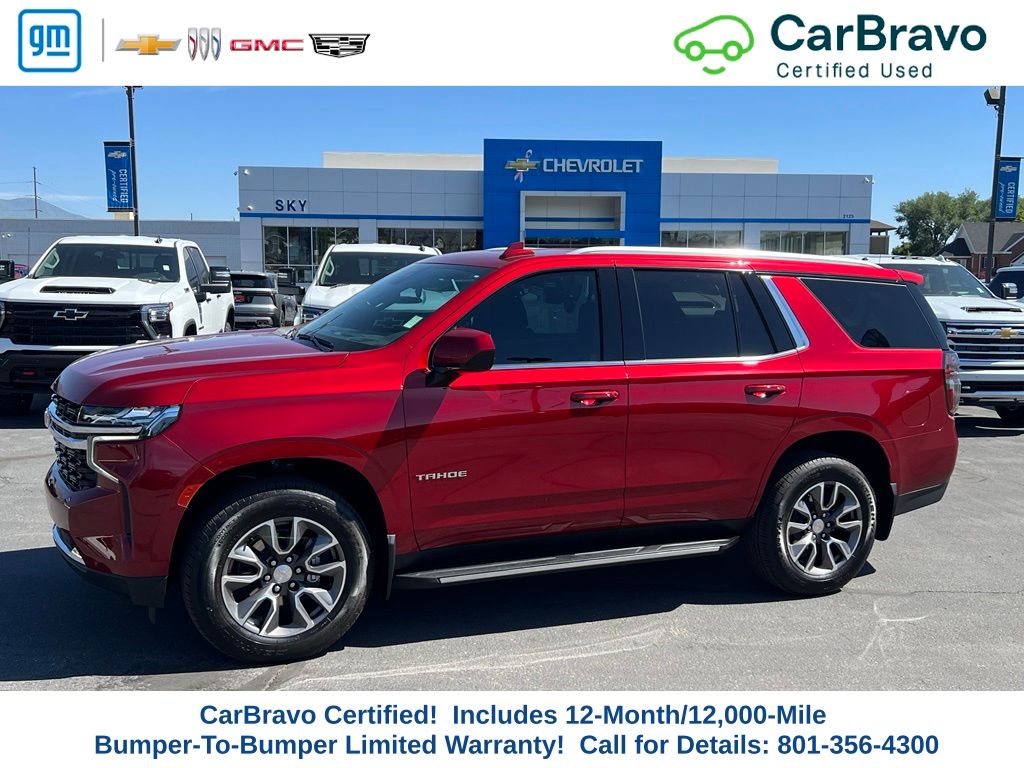 Radiant Red Tintcoat 2024 Chevrolet Tahoe SUV / Crossover Four-Wheel Drive Automatic