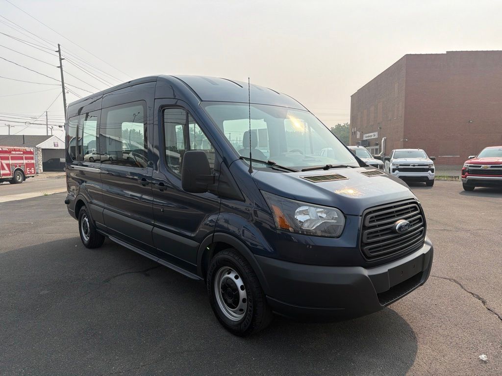  2016 Ford Transit Passenger 350 XL Medium Roof LWB RWD with Sliding Passenger-Side Door   