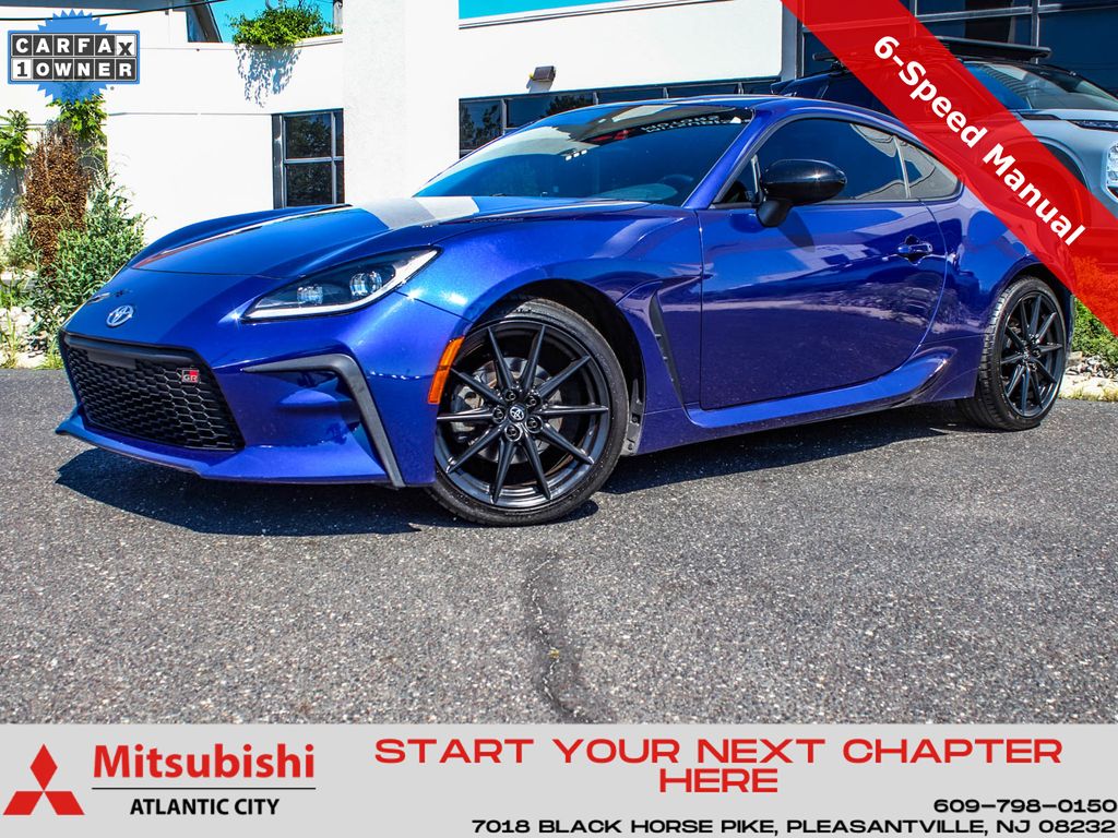 Trueno Blue 2023 Toyota GR86 Coupe Rear-Wheel Drive 6-Speed Manual