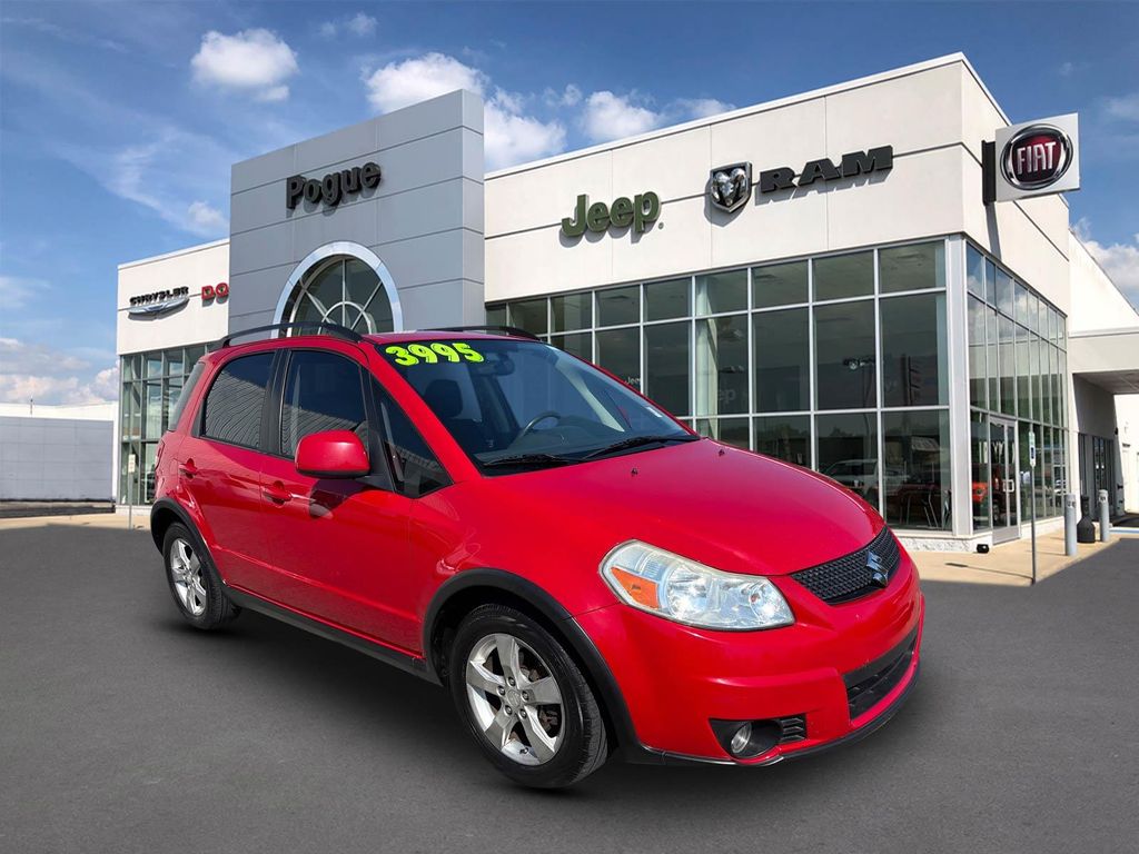 Red 2011 Suzuki SX4 SUV / Crossover All-Wheel Drive Continuously Variable Transmission