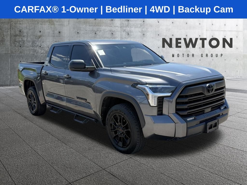 Magnetic Gray Metallic 2023 Toyota Tundra Pickup Truck Four-Wheel Drive Automatic