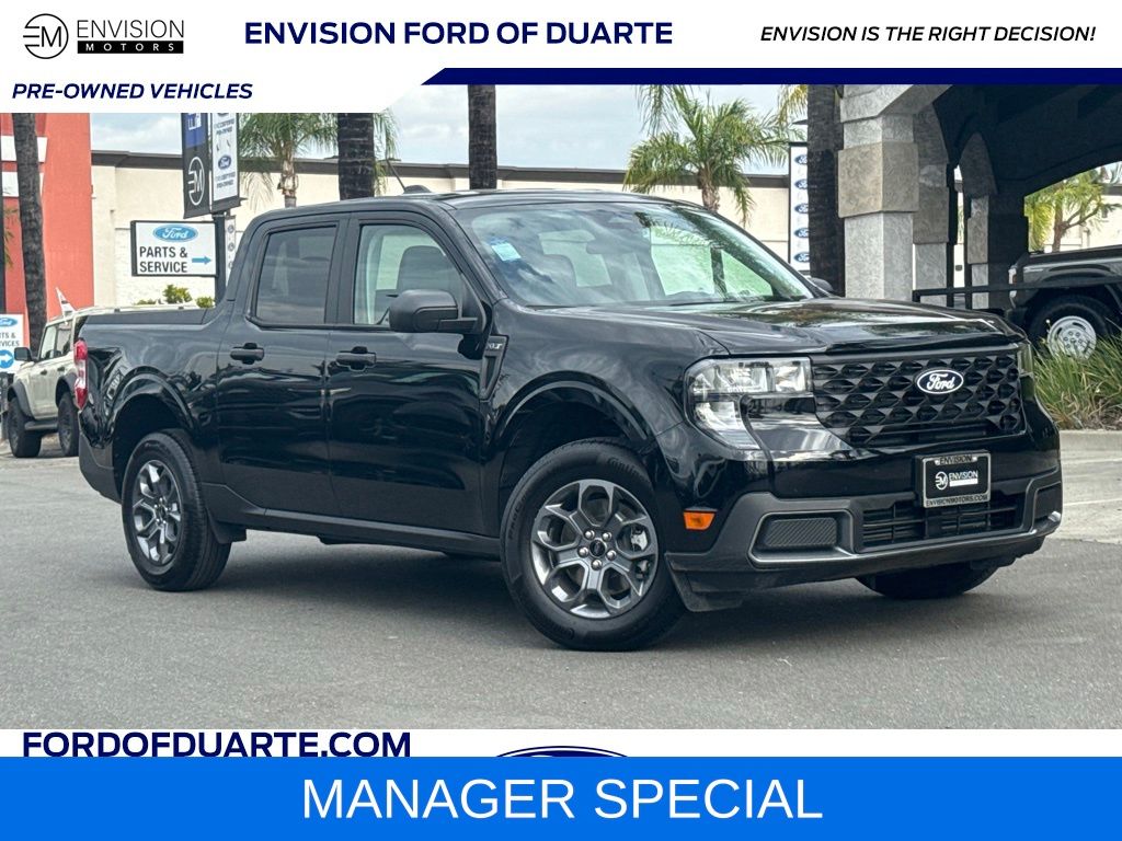 Shadow Black 2025 Ford Maverick Pickup Truck All-Wheel Drive 8-Speed Automatic