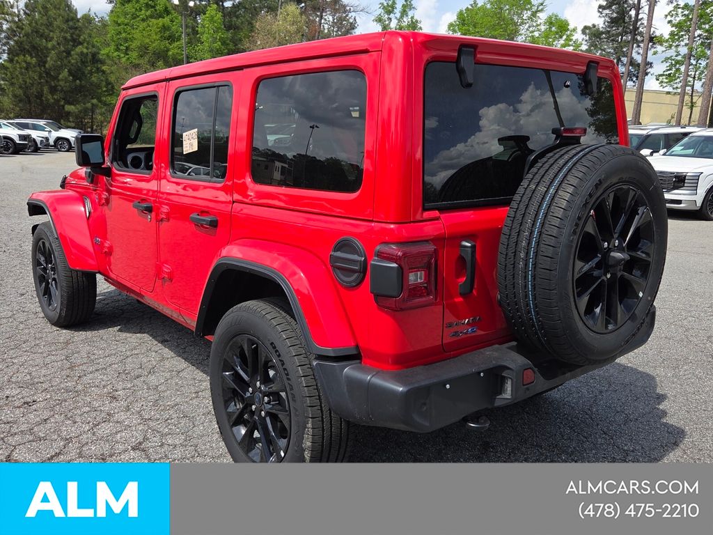 Used 2025 Red Jeep Sahara 4xe image 12