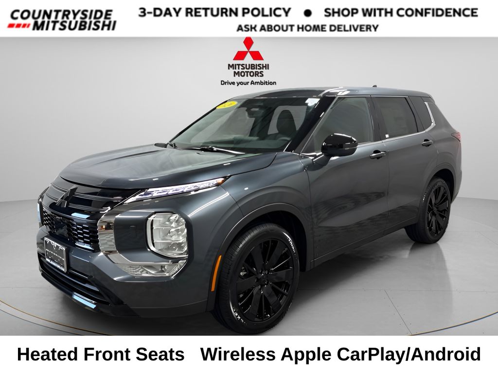Graphite Gray 2026 Mitsubishi Outlander SUV / Crossover Front-Wheel Drive Continuously Variable Transmission
