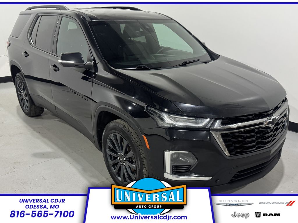 Black 2023 Chevrolet Traverse SUV / Crossover Four-Wheel Drive 9-Speed Automatic