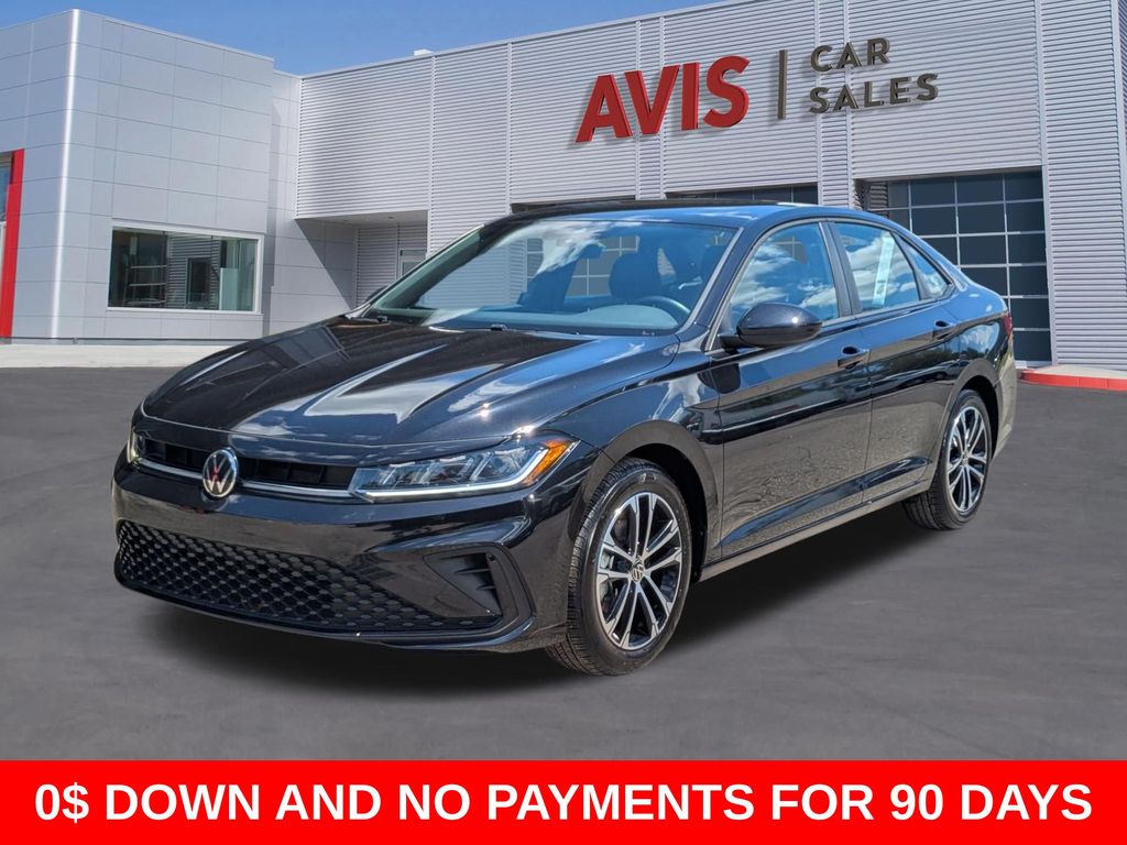 2025 Volkswagen Jetta Sport FWD Negro Sedán Tracción delantera 8 velocidades Automática