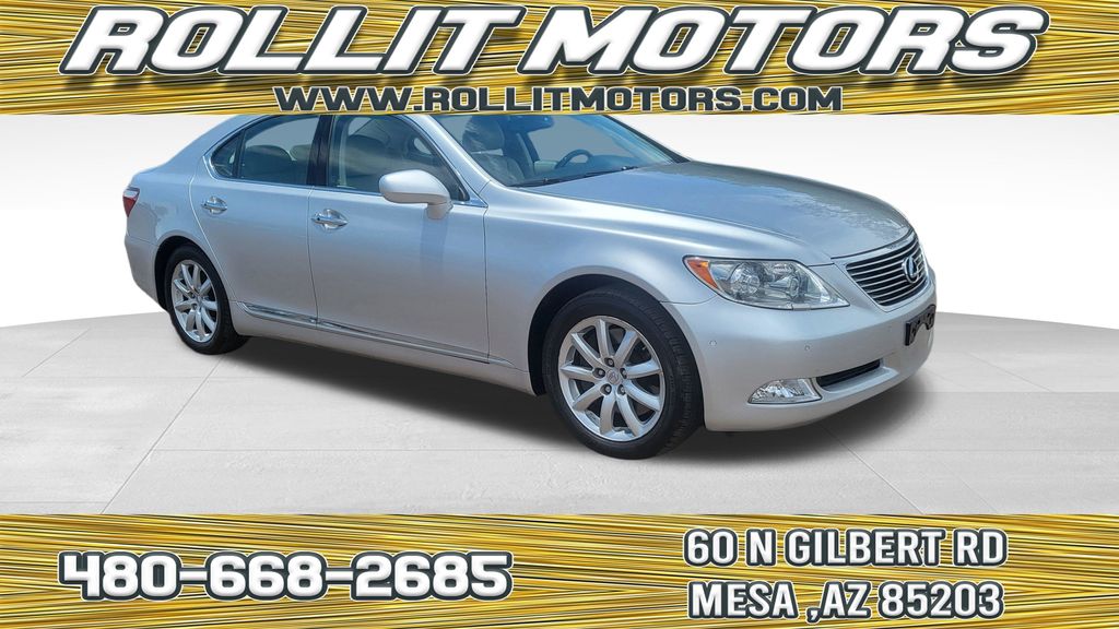 Mercury Metallic 2009 Lexus LS 460 AWD Sedan All-Wheel Drive 8-Speed Automatic