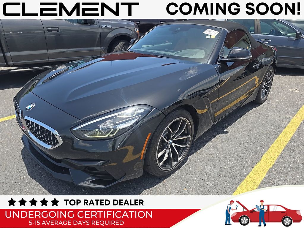 Black Sapphire Metallic 2021 BMW Z4 Convertible Rear-Wheel Drive 8-Speed Automatic