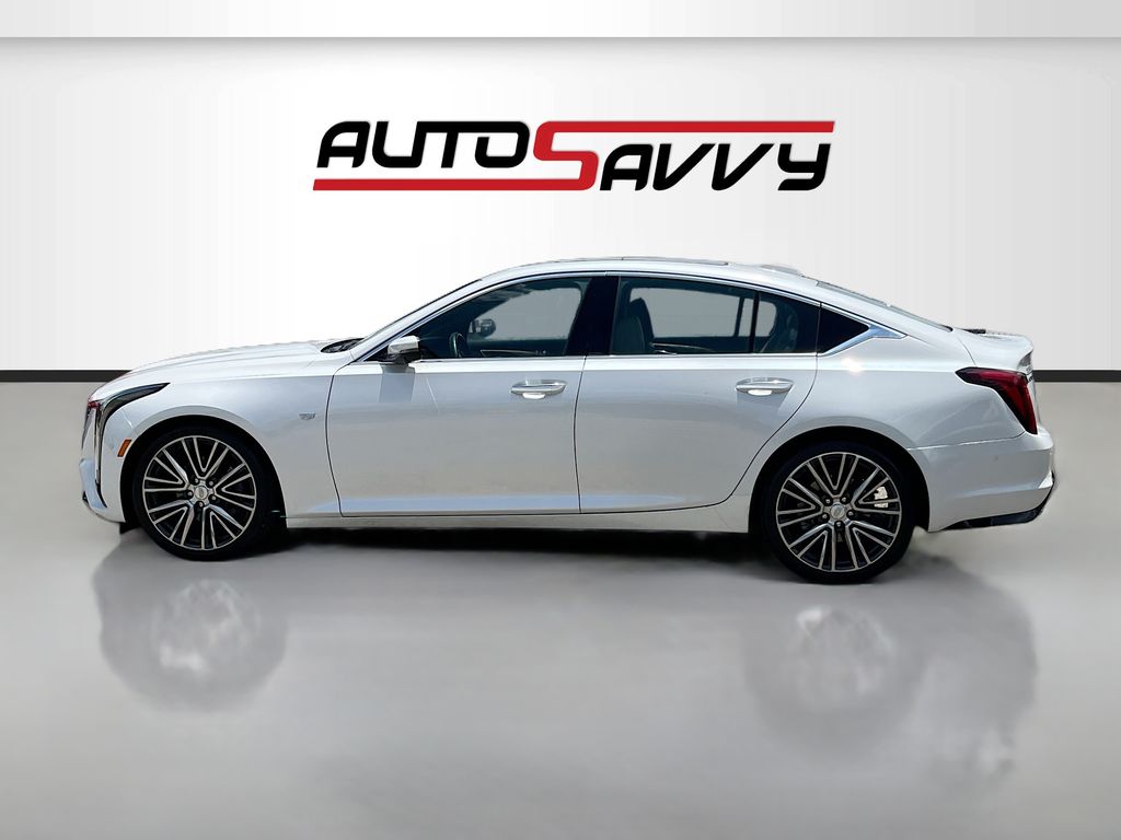 Used 2025 White Cadillac Premium Luxury image 4
