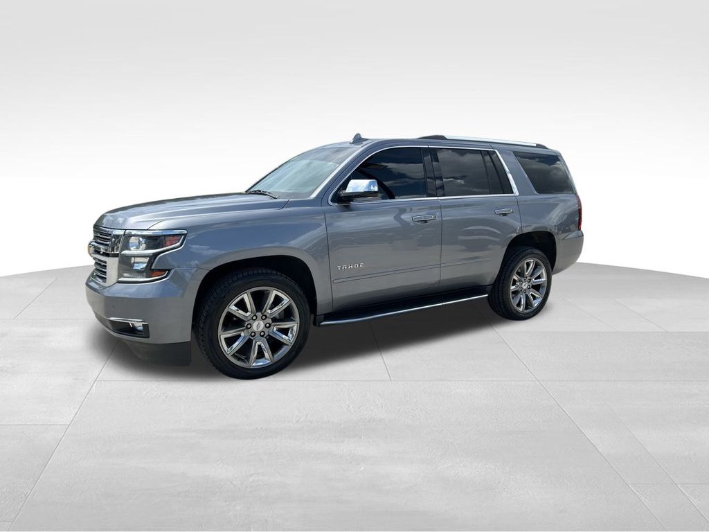 2018 Satin Steel Metallic Chevrolet Tahoe Premier RWD SUV