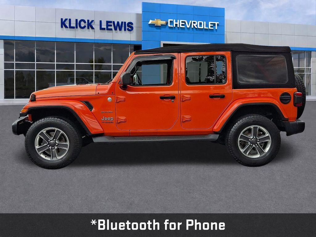 2018 Jeep Wrangler Unlimited Sahara Orange at South Hills CDJR