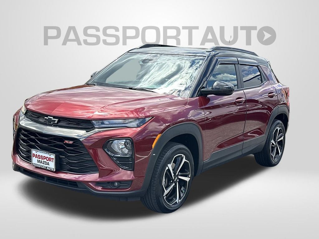 Red (Crimson Metallic) 2023 Chevrolet Trailblazer SUV / Crossover Four-Wheel Drive 9-Speed Automatic