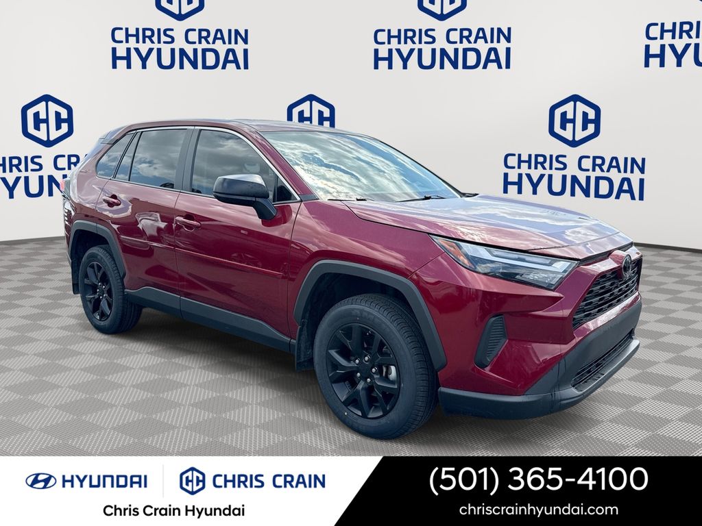 Pearl 2024 Toyota RAV4 LE FWD SUV / Crossover Front-Wheel Drive 8-Speed Automatic