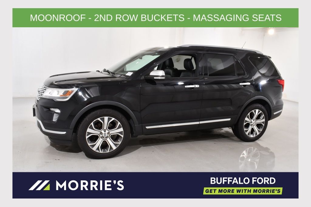 Black Metallic 2019 Ford Explorer SUV / Crossover All-Wheel Drive 6-Speed Automatic