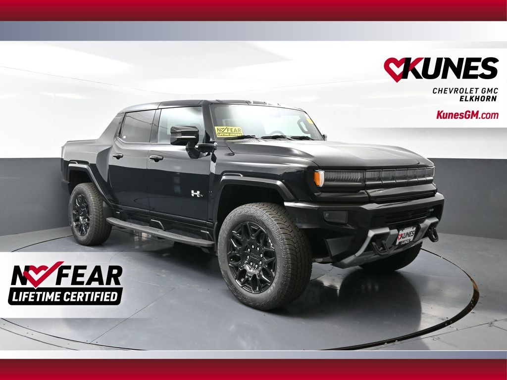 Void Black 2025 GMC Hummer EV Pickup Pickup Truck All-Wheel Drive 1-Speed Automatic