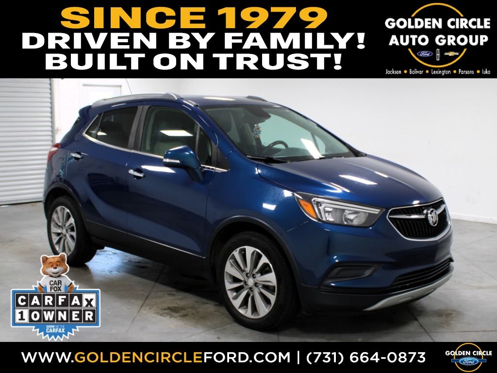 Blue (Deep Azure Metallic) 2019 Buick Encore SUV / Crossover Front-Wheel Drive 6-Speed Automatic Overdrive