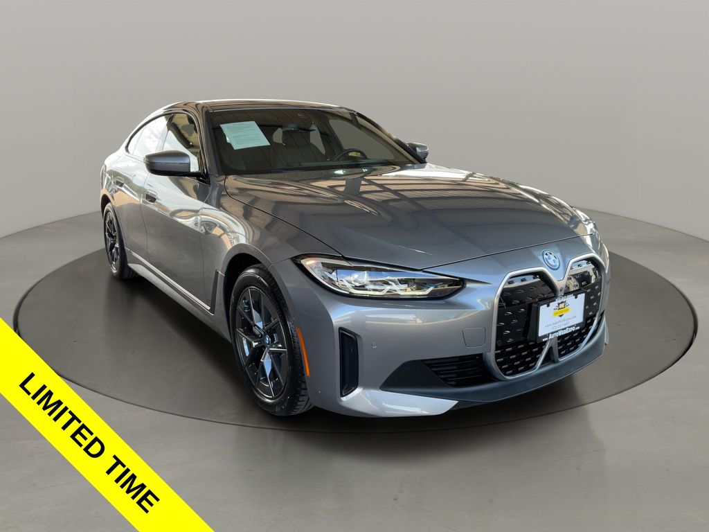 Skyscraper Gray Metallic 2023 BMW i4 Sedan Rear-Wheel Drive Automatic