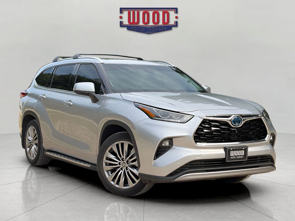 2022 Toyota Highlander Hybrid SUV / Crossover Front-Wheel Drive Continuously Variable Transmission