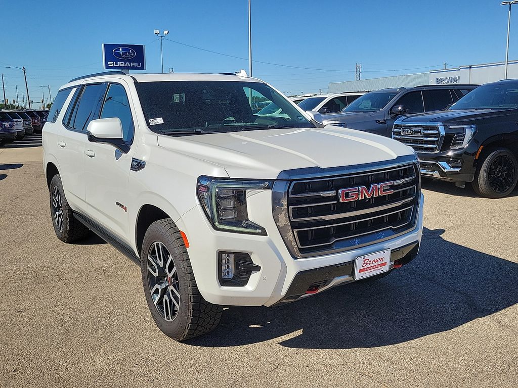 2023 GMC Yukon AT4 White at Brown Buick GMC