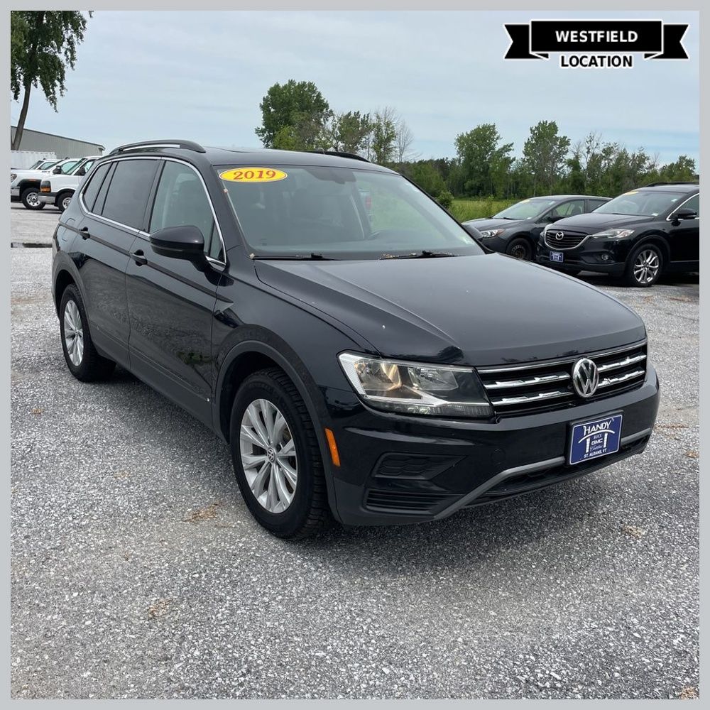Deep Black 2019 Volkswagen Tiguan SUV / Crossover All-Wheel Drive 8-Speed Automatic