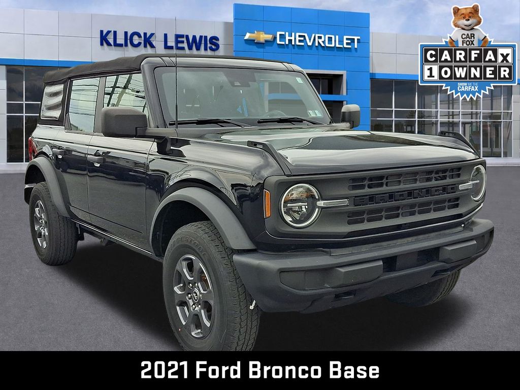 2021 Ford Bronco Base Black at Phil Fitts Ford