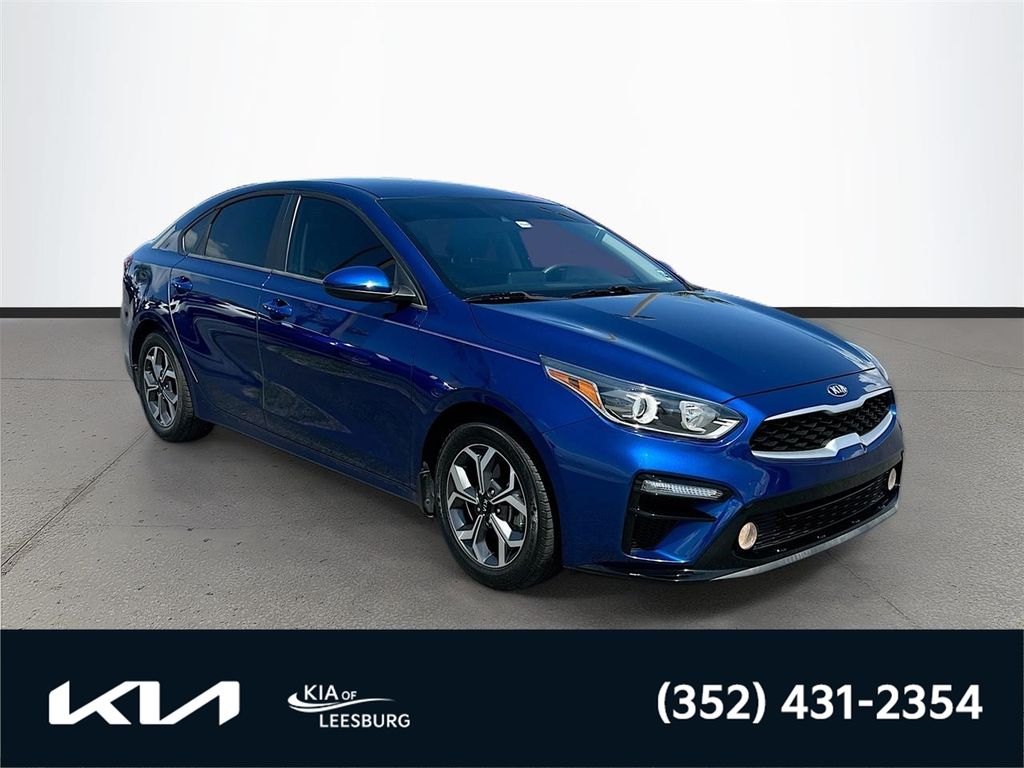 Deep Sea Blue 2020 Kia Forte LXS FWD Sedan Front-Wheel Drive Continuously Variable Transmission