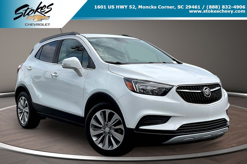 Summit White 2019 Buick Encore SUV / Crossover Front-Wheel Drive 6-Speed Automatic Overdrive