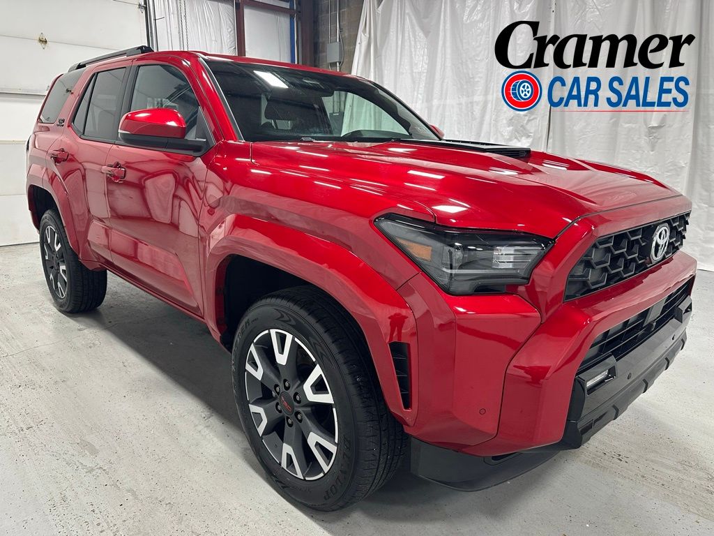 Supersonic Red 2025 Toyota 4Runner TRD Sport 4WD SUV / Crossover Four-Wheel Drive 8-Speed Automatic
