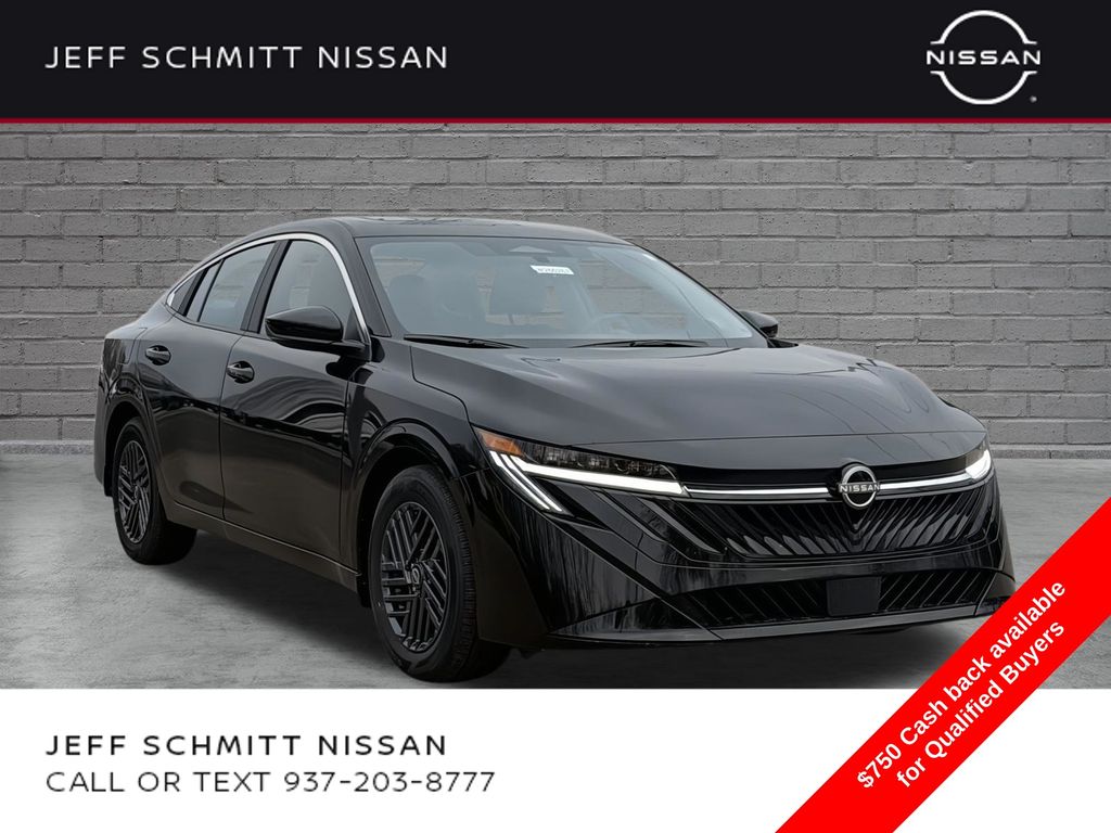 Super Black 2026 Nissan Sentra Sedan Front-Wheel Drive Continuously Variable Transmission