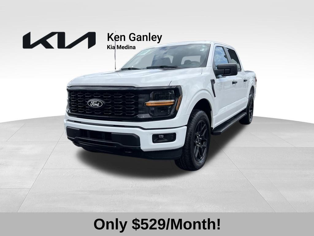 Oxford White 2024 Ford F-150 Pickup Truck Four-Wheel Drive Automatic