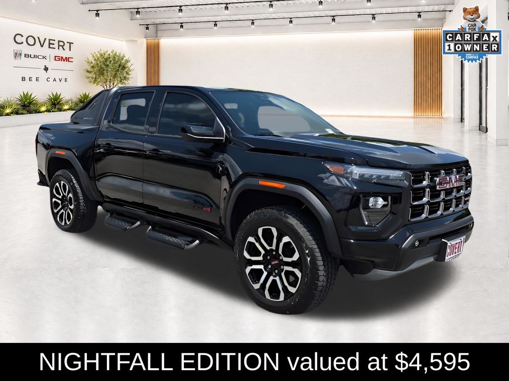 Onyx Black 2025 GMC Canyon Pickup Truck Four-Wheel Drive 8-Speed Automatic