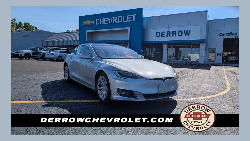 Silver Metallic 2018 Tesla Model S Sedan All-Wheel Drive 1-Speed Automatic