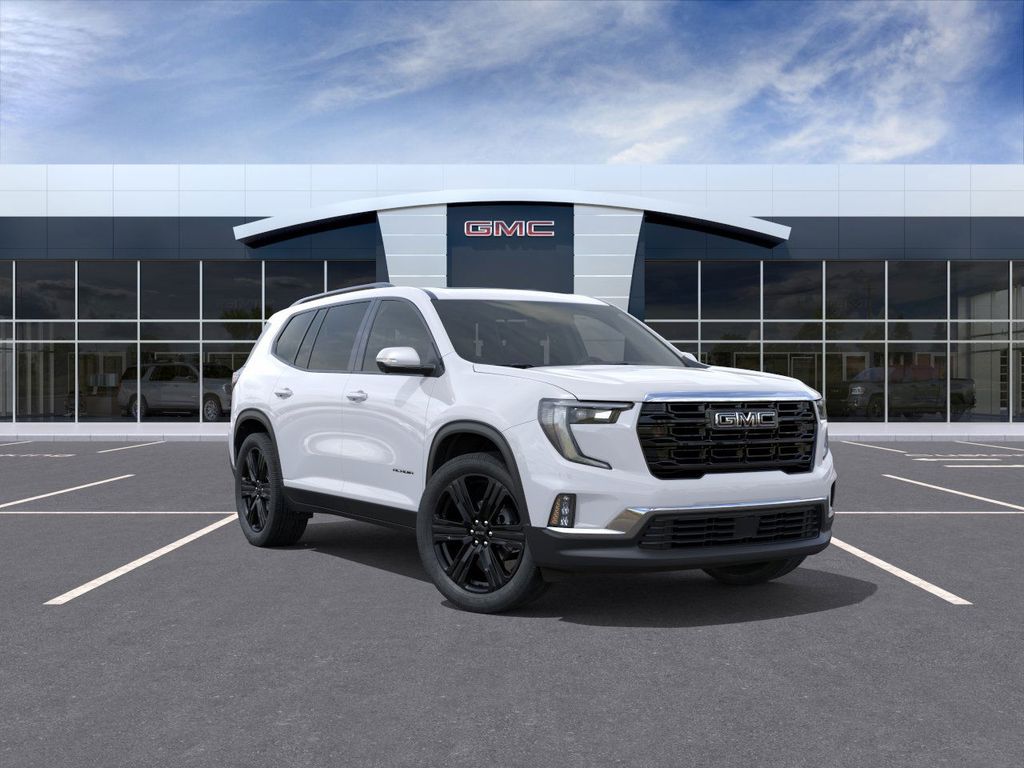 Summit White 2026 GMC Acadia Elevation AWD SUV / Crossover Four-Wheel Drive 8-Speed Automatic