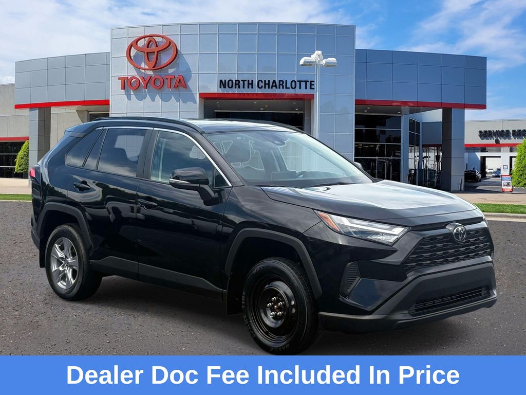Midnight Black Metallic 2024 Toyota RAV4 SUV / Crossover Front-Wheel Drive 8-Speed Automatic