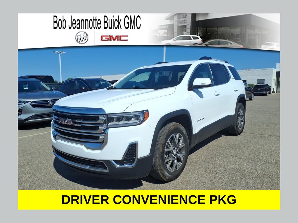 Summit White 2020 GMC Acadia SUV / Crossover Front-Wheel Drive 9-Speed Automatic