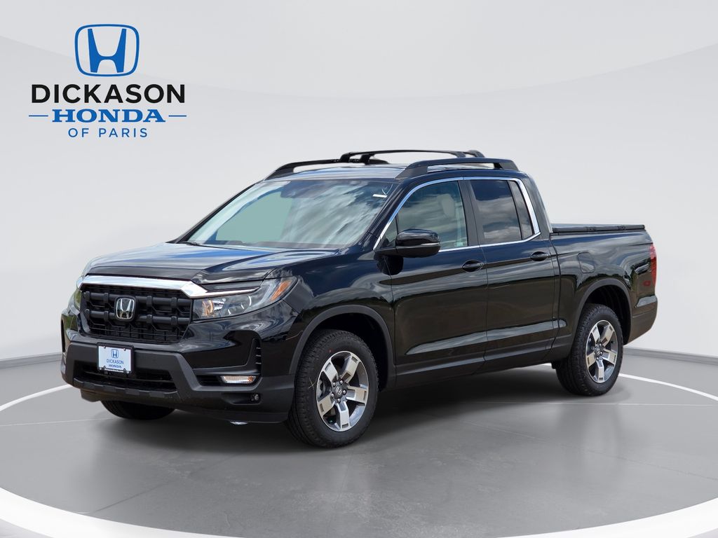 Black 2026 Honda Ridgeline RTL AWD Pickup Truck All-Wheel Drive 9-Speed Automatic