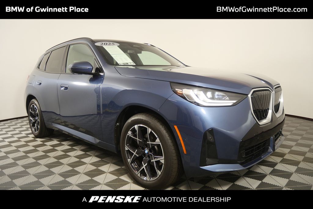 Arctic Race Blue Metallic 2025 BMW X3 SUV / Crossover All-Wheel Drive 8-Speed Automatic