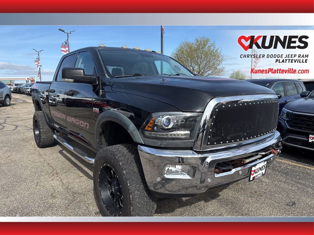 Brilliant Black Crystal Pearlcoat 2016 RAM 2500 Pickup Truck Four-Wheel Drive 6-Speed Automatic