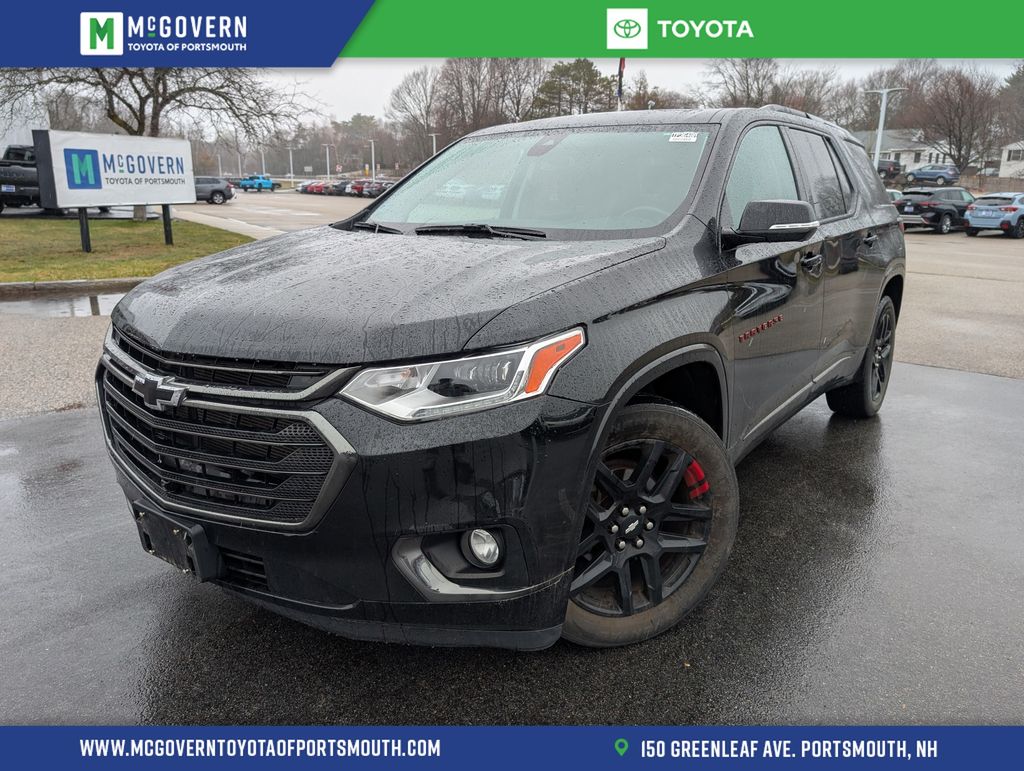 Mosaic Black Metallic 2020 Chevrolet Traverse Premier AWD SUV / Crossover Four-Wheel Drive 9-Speed Automatic