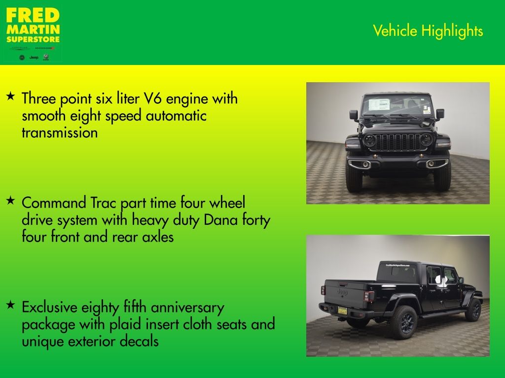 new 2026 Jeep Gladiator car, priced at $49,506