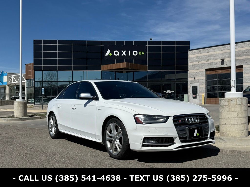 Ibis White 2016 Audi S4 3.0T quattro Premium Plus Sedan AWD Sedan All-Wheel Drive 7-Speed Automatic
