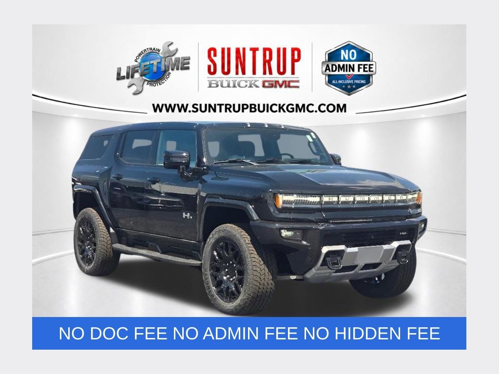 Void Black 2025 GMC Hummer EV SUV 2X AWD SUV / Crossover All-Wheel Drive 1-Speed Automatic