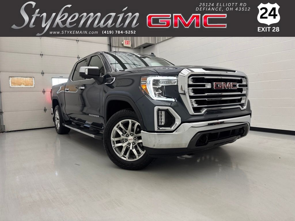 Gray (Dark Sky Metallic) 2021 GMC Sierra 1500 Pickup Truck Four-Wheel Drive Automatic