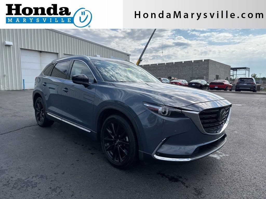 Polymetal Gray Metallic 2023 Mazda CX-9 Carbon Edition AWD SUV / Crossover All-Wheel Drive 6-Speed Automatic