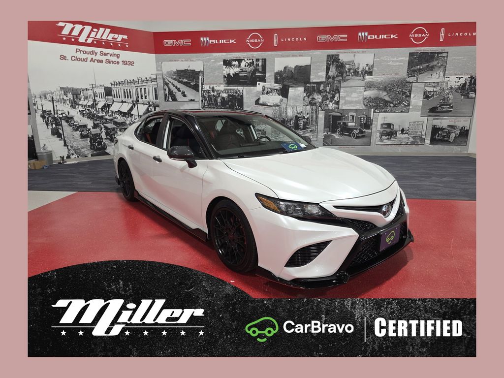 Midnight Black Metallic 2023 Toyota Camry TRD FWD Sedan Front-Wheel Drive 8-Speed Automatic
